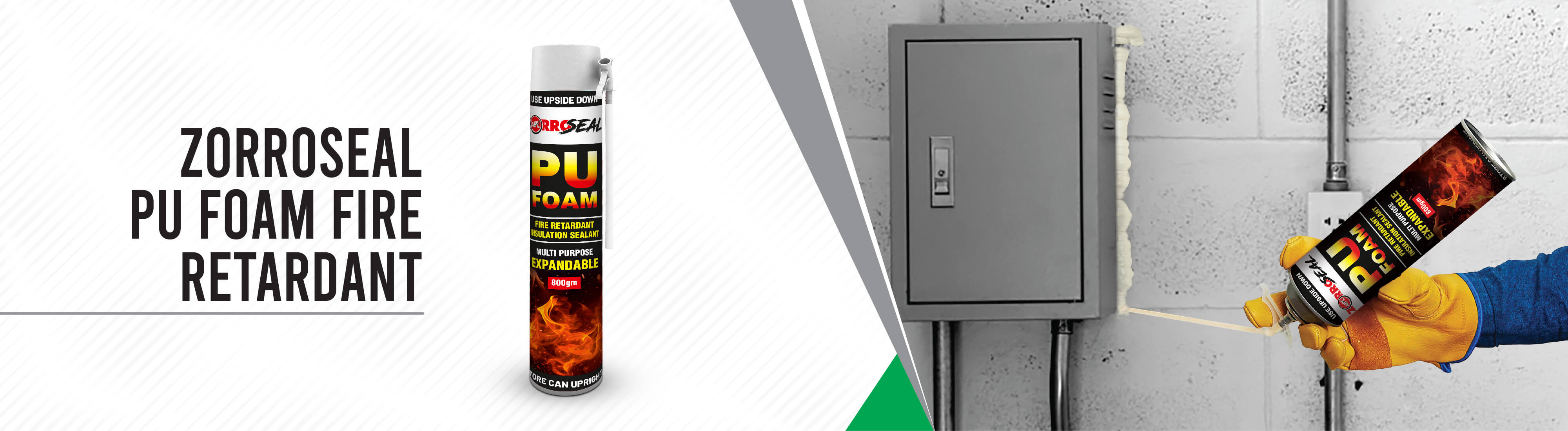 ZORROSEAL PU FOAM FIRE RETARDANT SEALANT
